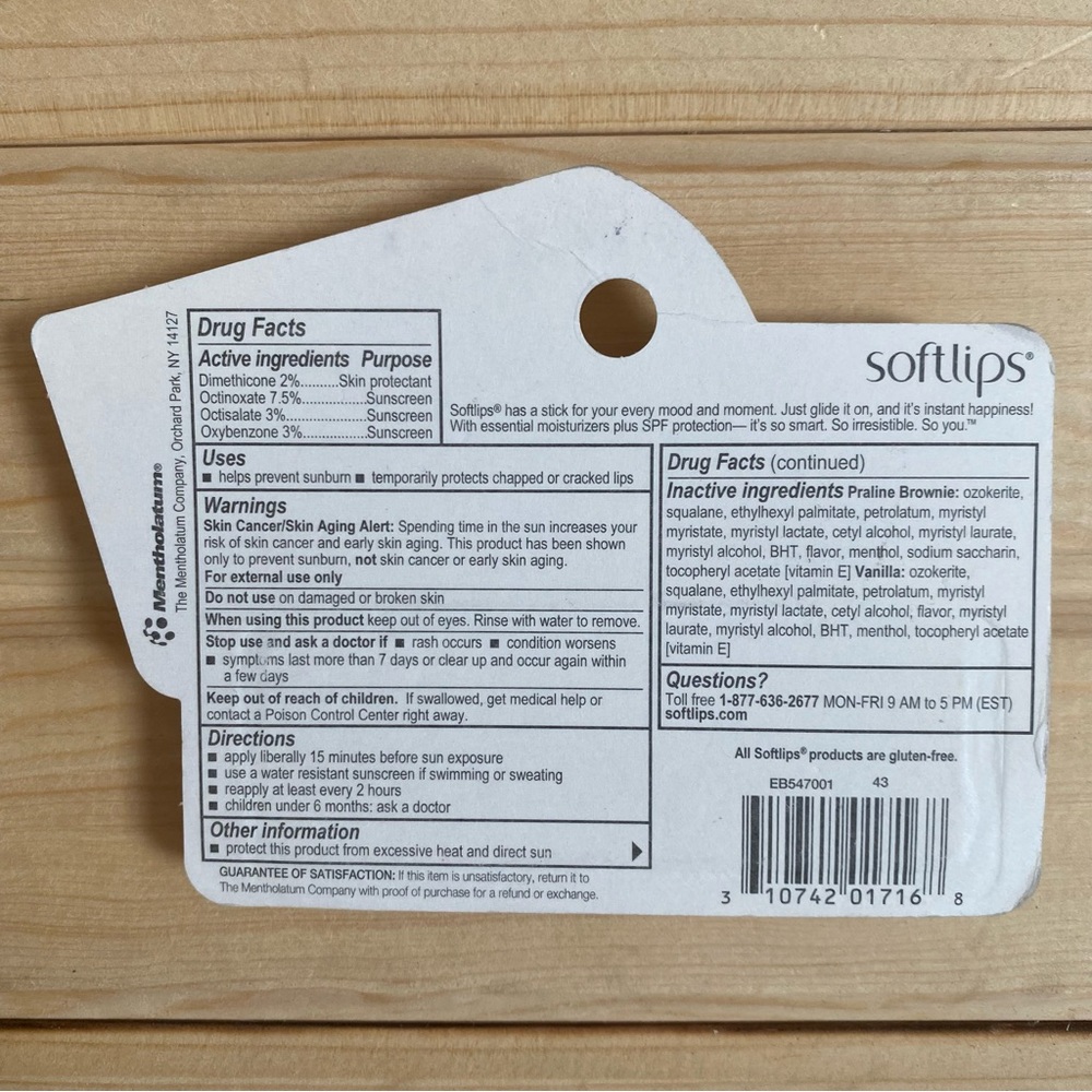 đś {4/$12} 2-Pack Softlips Lip Balm - Holiday Flavors - Picture 2 of 4